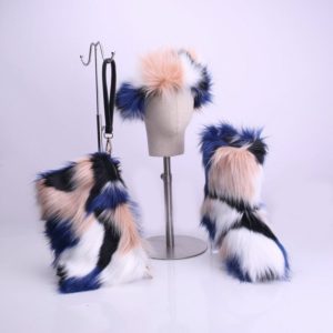 Fur Boots Set (Pink)