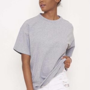 Just A Norm Heather Grey Oversized T-Shirt
