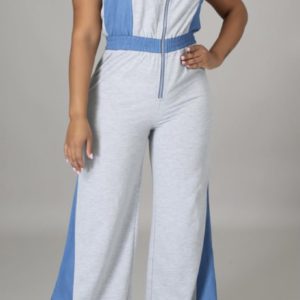 Denim And Fancy One Piece