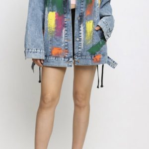 Overly Artistic Denim Jacket