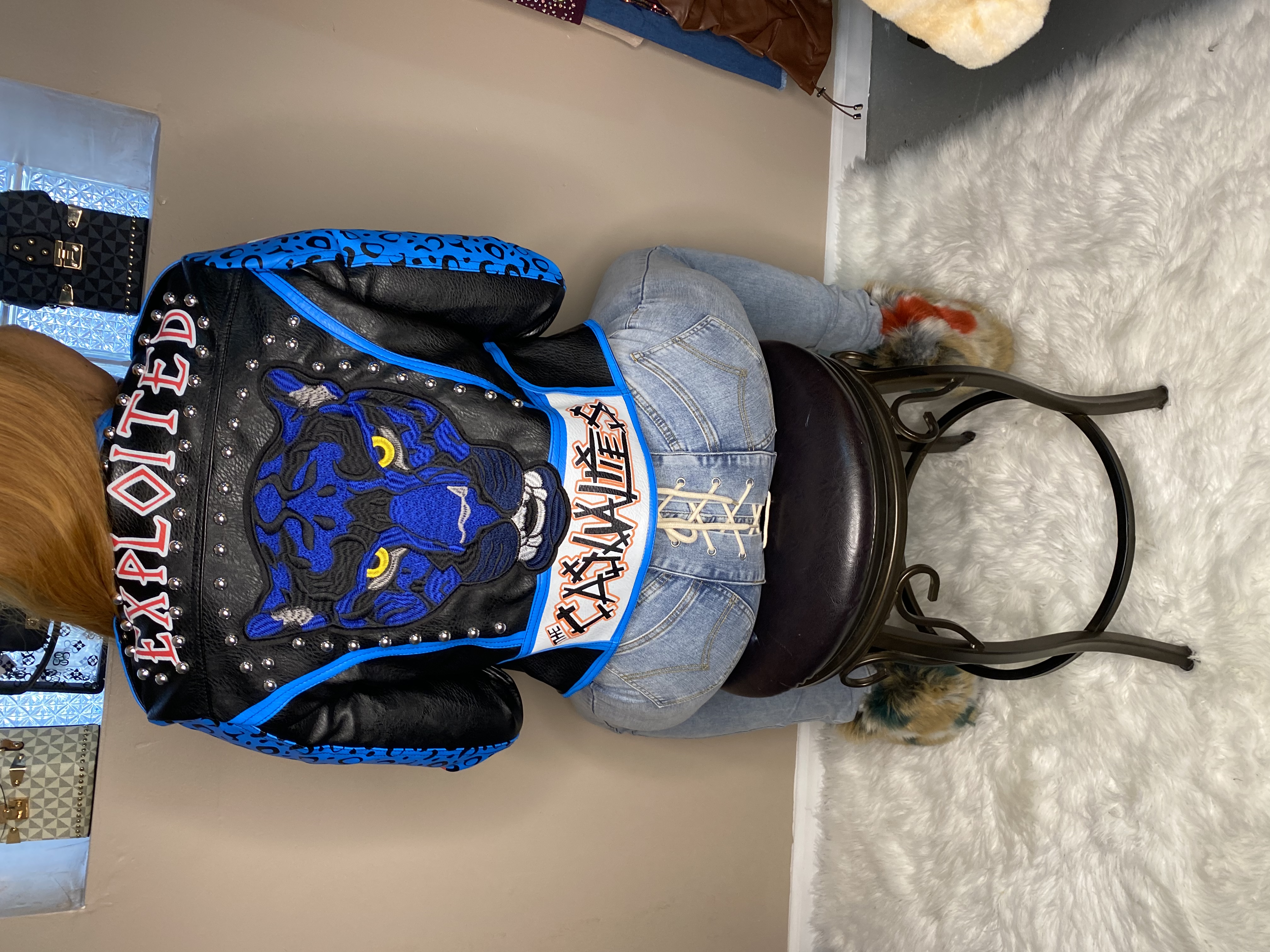 Screams For Sure Leather Coat