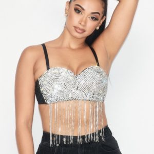 Drips So Pretty On My Black Bra